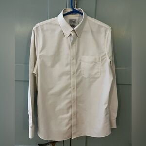 LLBean men’s white oxford 15-33